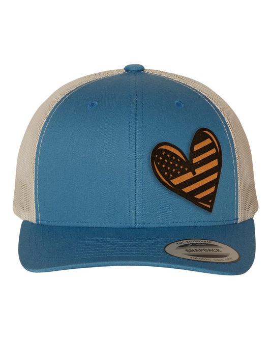 Heart Flag Hat